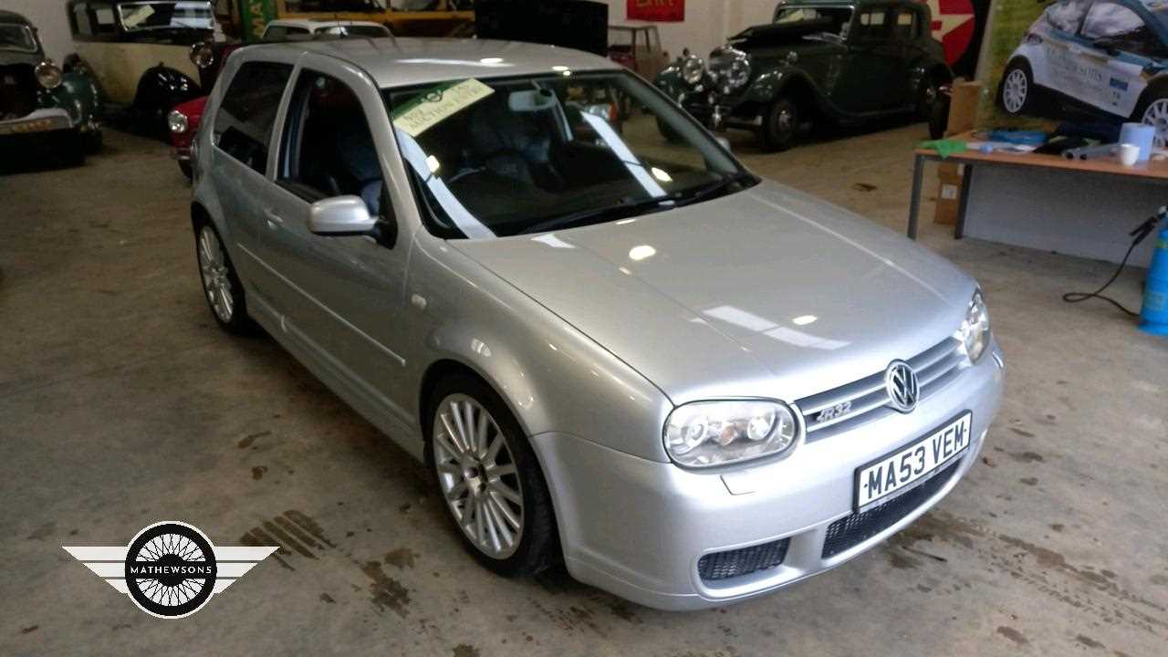 Lot 590 - 2003 VOLKSWAGEN GOLF R32