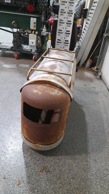Lot 895 - VOLKSWAGEN MODEL VAN FIRE PIT / PLANTER