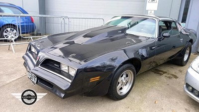 Lot 850 - 1978 PONTIAC FIREBIRD