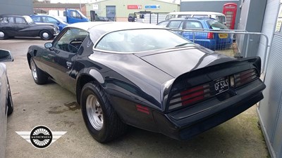 Lot 850 - 1978 PONTIAC FIREBIRD