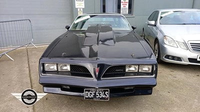 Lot 850 - 1978 PONTIAC FIREBIRD