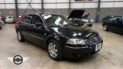 Lot 606 - 2003 VOLKSWAGEN PASSAT W8 4 MOTION