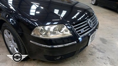 Lot 606 - 2003 VOLKSWAGEN PASSAT W8 4 MOTION