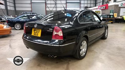 Lot 606 - 2003 VOLKSWAGEN PASSAT W8 4 MOTION