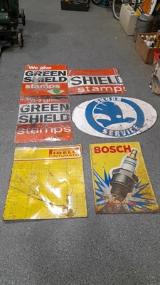 Lot 859 - SELECTION OF TIN / ALUMINIUM SIGNS