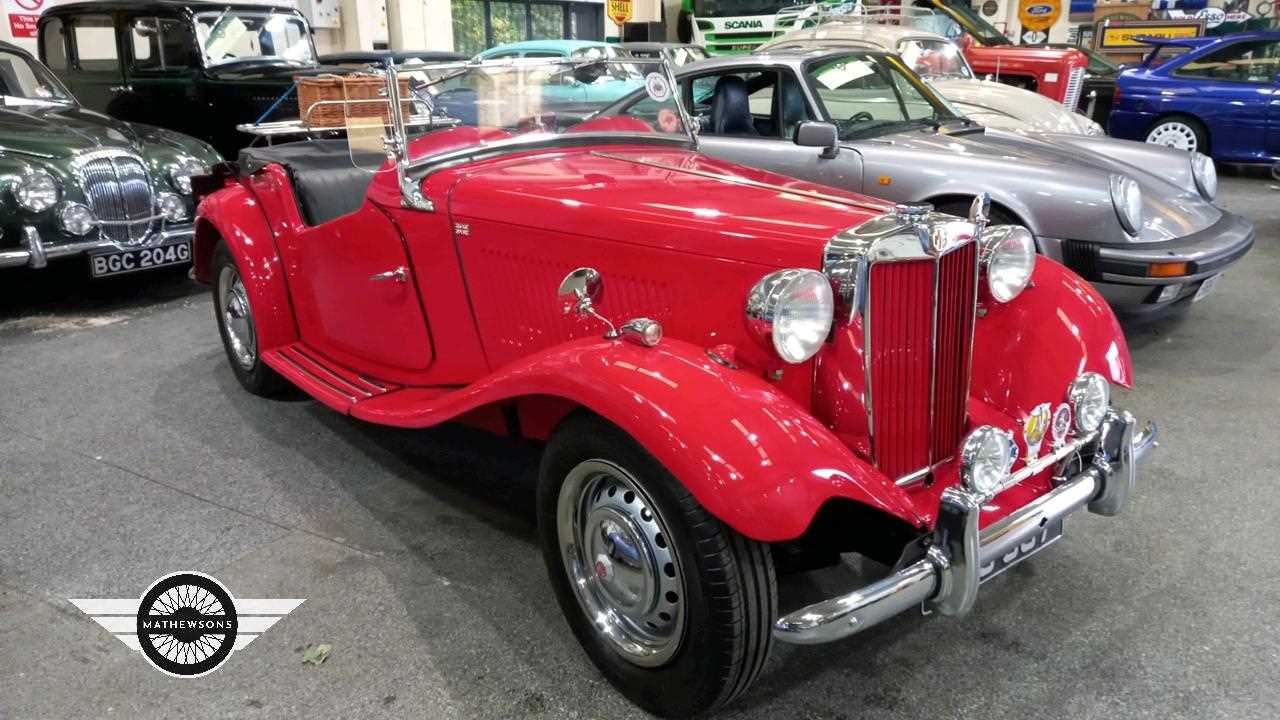 Lot 692 - 1952 MG TD