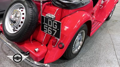 Lot 692 - 1952 MG TD