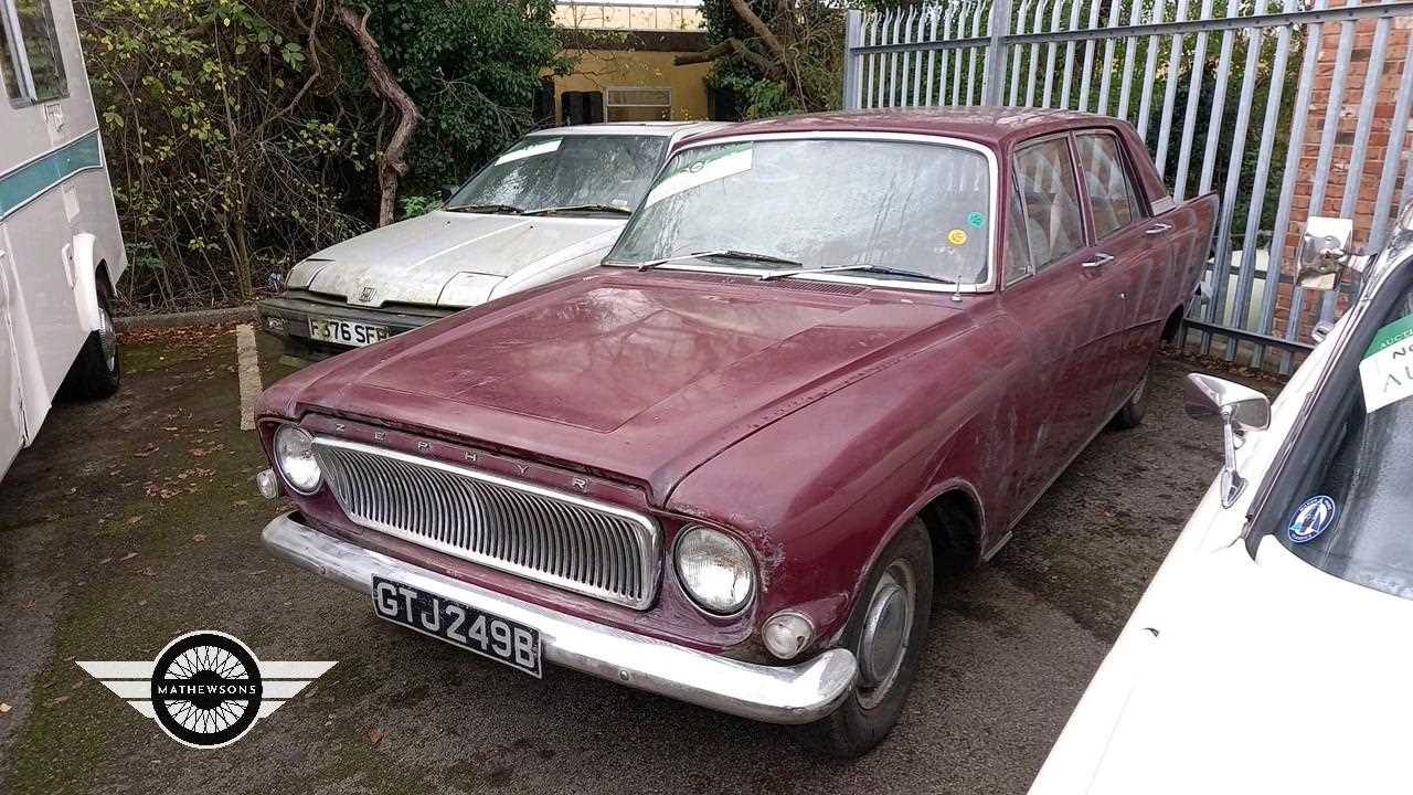 Lot 318 - 1964 FORD ZEPHYR V4