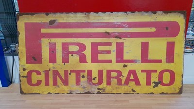 Lot 607 - PIRELLI CINTURATO SIGN 40" X 20"