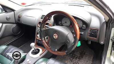 Lot 722 - 2001 MG MGF