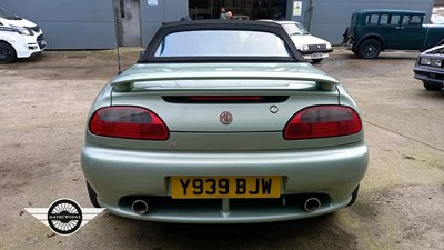 Lot 722 - 2001 MG MGF