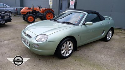 Lot 722 - 2001 MG MGF