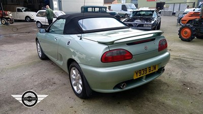 Lot 722 - 2001 MG MGF