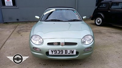 Lot 722 - 2001 MG MGF