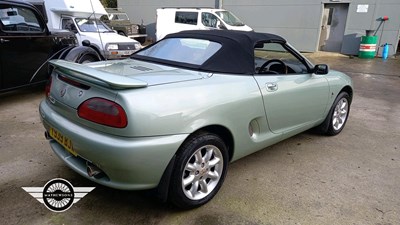 Lot 722 - 2001 MG MGF