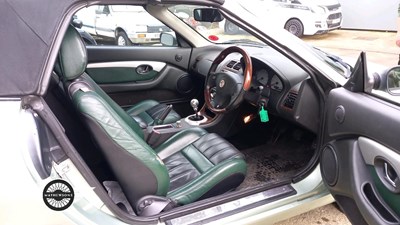 Lot 722 - 2001 MG MGF