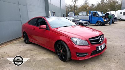 Lot 132 - 2014 MERCEDES-BENZ C220 AMG SPORT ED PREMIUM +