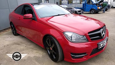 Lot 132 - 2014 MERCEDES-BENZ C220 AMG SPORT ED PREMIUM +