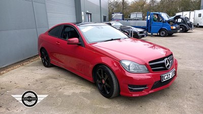 Lot 132 - 2014 MERCEDES-BENZ C220 AMG SPORT ED PREMIUM +