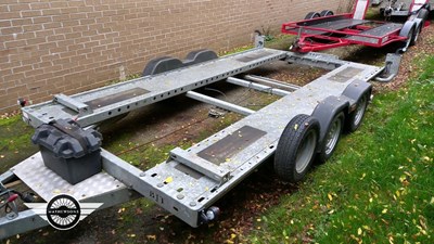 Lot 712 - BRIAN JAMES CAR TRANSPORTER TRAILER