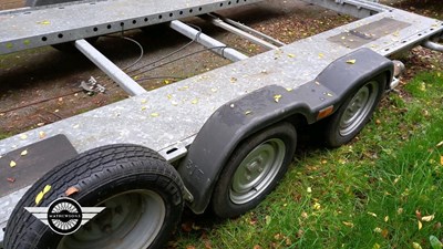 Lot 712 - BRIAN JAMES CAR TRANSPORTER TRAILER