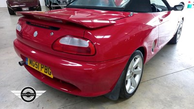 Lot 750 - 2001 MG MGF VVC FREESTYLE