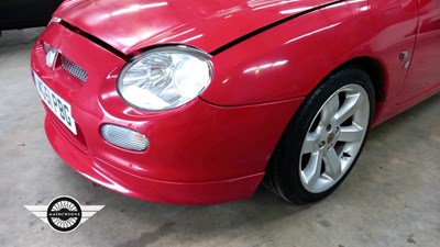 Lot 750 - 2001 MG MGF VVC FREESTYLE