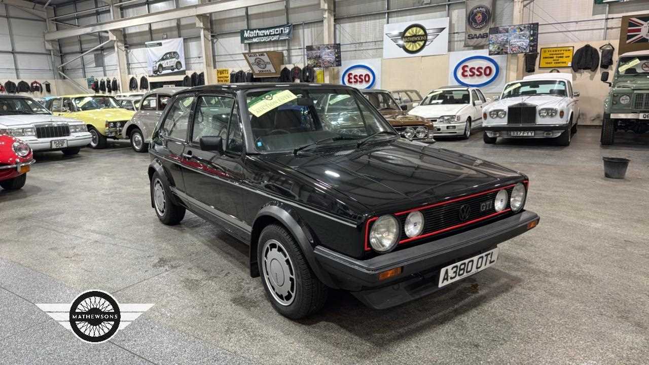 Lot 778 - 1983 VOLKSWAGEN GOLF GTI