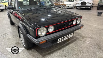 Lot 778 - 1983 VOLKSWAGEN GOLF GTI