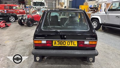 Lot 778 - 1983 VOLKSWAGEN GOLF GTI