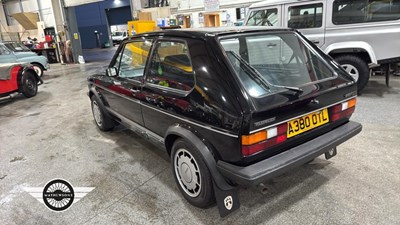 Lot 778 - 1983 VOLKSWAGEN GOLF GTI