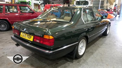 Lot 484 - 1987 BMW 735 I SE AUTO