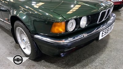 Lot 484 - 1987 BMW 735 I SE AUTO