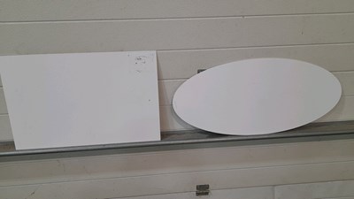 Lot 679 - PLASTIC WALL FILLER SIGNS FORD & LOTUS