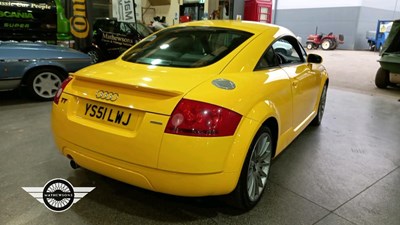 Lot 786 - 2002 AUDI TT QUATTRO (180 BHP)