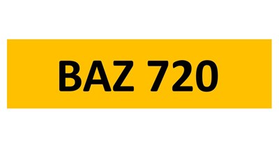 Lot 49-17 - REGISTRATION ON RETENTION - BAZ 720