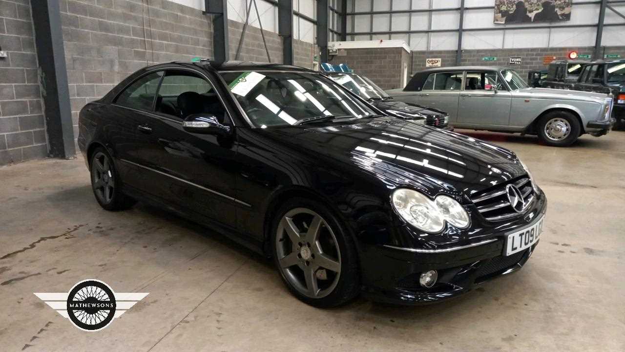 Lot 758 - 2009 MERCEDES CLK320 CDI SPORT AUTO