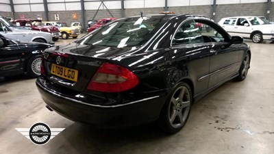 Lot 758 - 2009 MERCEDES CLK320 CDI SPORT AUTO