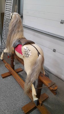 Lot 263 - VICTORIAN ROCKING HORSE