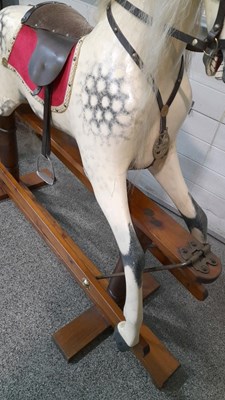 Lot 263 - VICTORIAN ROCKING HORSE