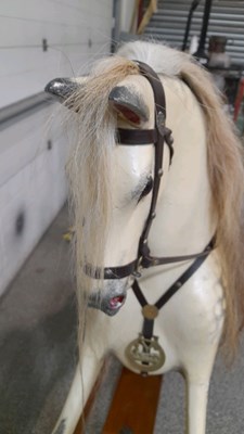 Lot 263 - VICTORIAN ROCKING HORSE