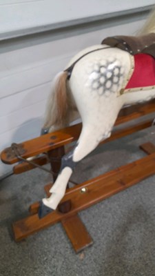 Lot 263 - VICTORIAN ROCKING HORSE