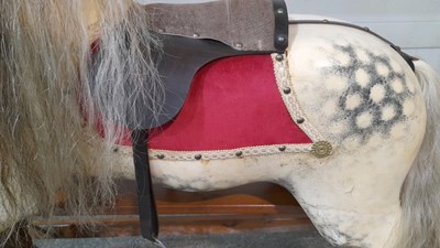 Lot 263 - VICTORIAN ROCKING HORSE