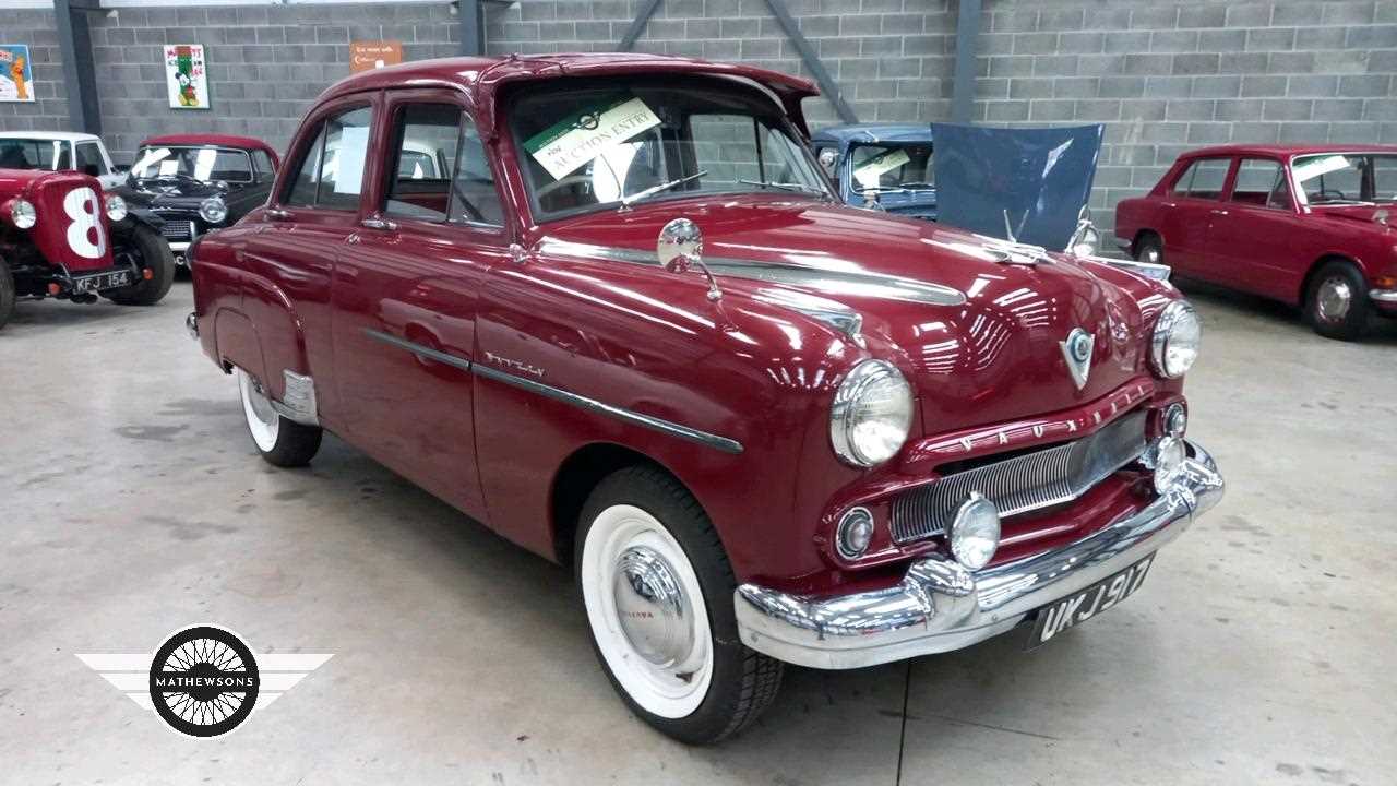 Lot 830 - 1955 VAUXHALL WYVERN