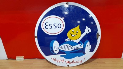 Lot 601 - ESSO HAPPY MOTORING 19.5 " DIA