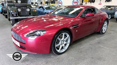 Lot 808 - 2007 ASTON MARTIN VANTAGE V8