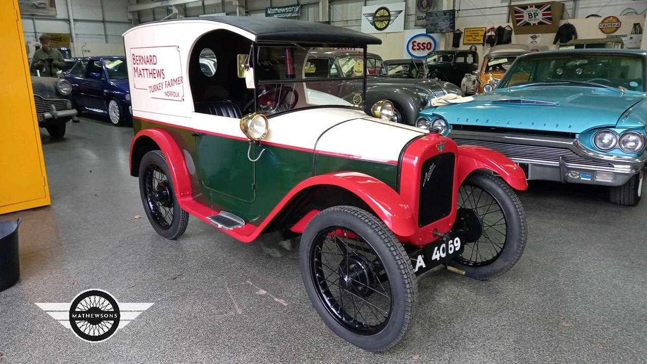 Lot 142 - 1928 AUSTIN SEVEN C TYPE VAN