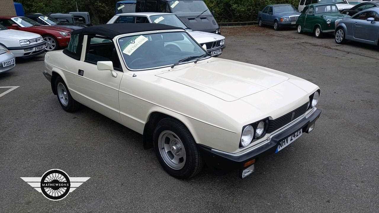 Lot 482 - 1981 RELIANT SCIMITAR GTC AUTO