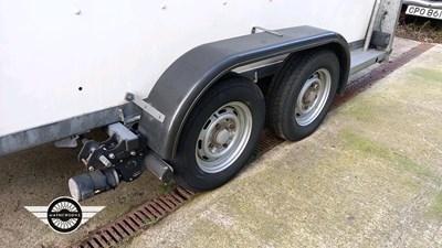 Lot 148 - IFOR WILLIAMS BOX TRAILER