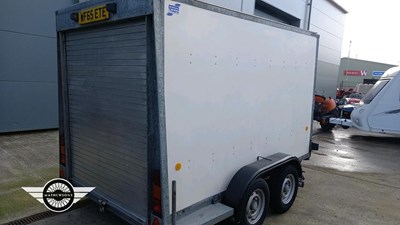 Lot 148 - IFOR WILLIAMS BOX TRAILER